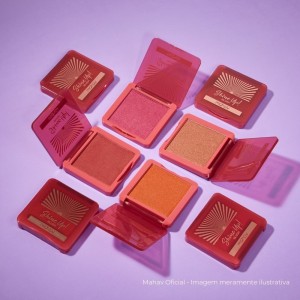 Blush Iluminador Shine Up Cor 03 Mahav Compacto
