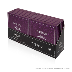 Box 12 Paleta de Sombras de Efeito Joker Mahav c/12 cores