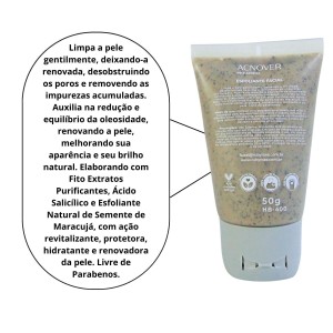 Esfoliante Facial Antiacne Acnover Ruby Rose 50 g