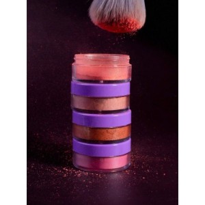 Kit 4 Blush Solto Cintilante Noite de Estrela Dapop