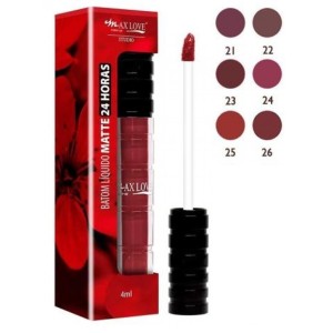 Batom Líquido Matte 24h Max Love Cor 25