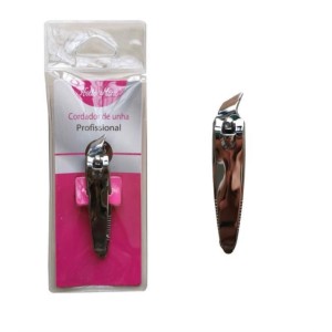 Cortador de Unhas Chanfrado Pequeno Hello Mini