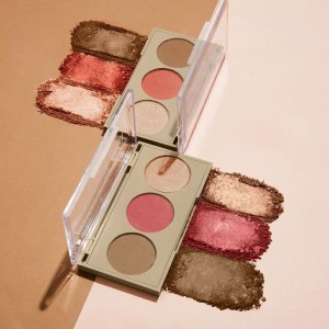 Trio Contorno Blush Iluminador Dia a Dia Cor 01 Mahav