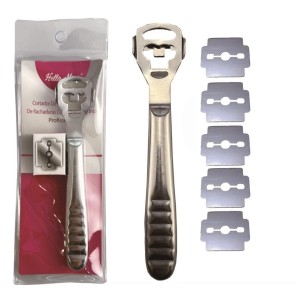 Removedor de Calos e Rachaduras com Lâminas Extra Inox