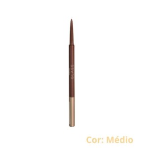Lápis de Sobrancelhas Duo Glass Cor 02 Médio Ruby Rose