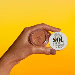 Iluminador Solto o Sol que Lute Champagne Mahav