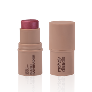 Blush Iluminador Stick Pocket Divine Dia a Dia Mahav