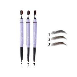 Duo Caneta e Escova para Sobrancelha Sleek Eyes Cor 3 Hello Mini Y275