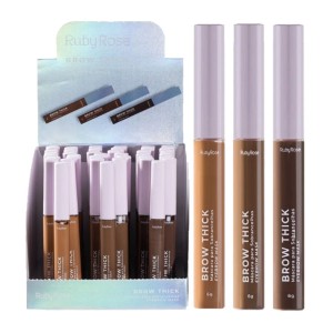 Box 36 Máscara Para Sobrancelhas Brow Thick Ruby Rose 6g