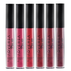Kit 6 Batom Líquido Matte Pinup Adversa