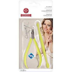 Alicate para Cutículas e Espátula Dupla Sandy Mundial