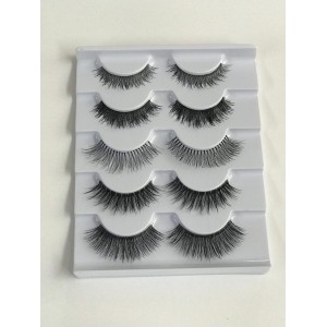 Cílios Postiços Macrilan Lash Book c/ 5 -  EB102