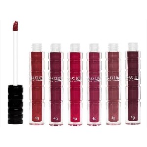 Kit 6 Batom Líquido Matte 24h Max Love do 33 ao 38