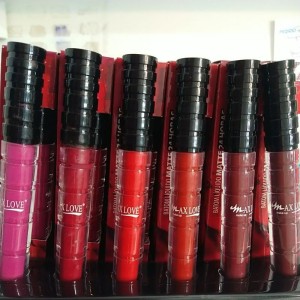 Kit 6 Batom Líquido Matte 24h Max Love do 27 ao 32