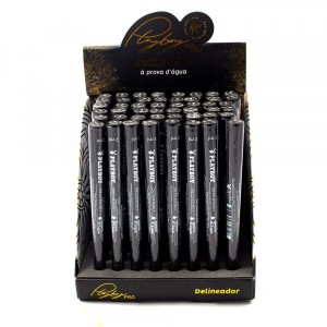 Box 48 Caneta Delineadora a Prova D´Água Preta Playboy