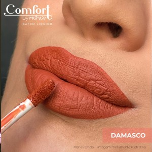 Batom Líquido Comfort Mahav Damasco