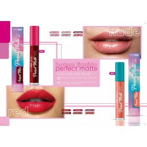 Kit 6 Batom Líquido Perfect Matte Red Dermachem