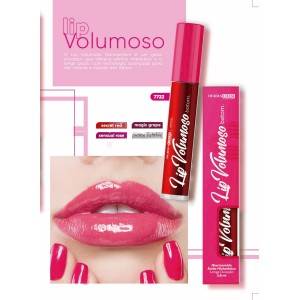 Gloss Lip Volumoso White Saffhire Dermachem