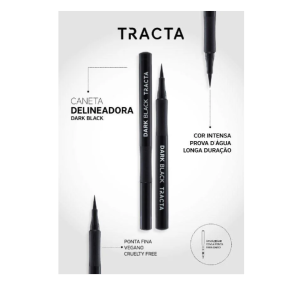 Caneta Delineadora Dark Black Tracta