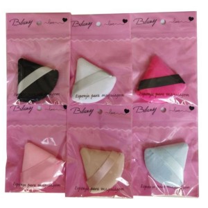 Kit 12 Esponja Triângulo para Pó Unidade