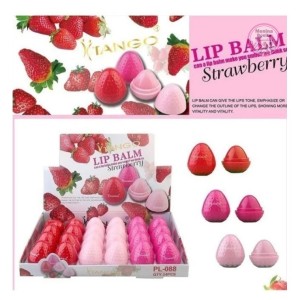 Box 24  Lip Balm Hidratante Protetor Labial Moranguinho