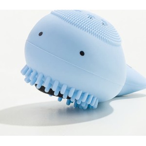 Esponja Silicone Baleia Para Limpeza Facial