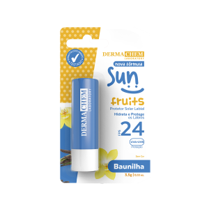 Protetor Labial Sun FPS 24 Baunilha Dermachem