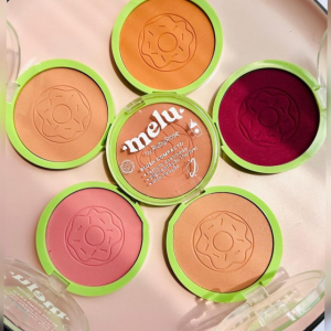 Blush Compacto Melu Pumpkin Ruby Rose