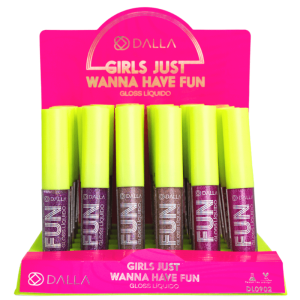 Box 36 Gloss Glitter Labial Girls Just Wanna Have Fun Dalla
