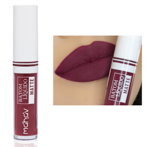 Batom Líquido Matte Mahav Carmin