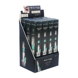 Box 12 Máscara de Cílios 2 em 1 Bella Femme 4D