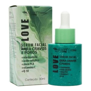 Sérum Facial para Cravos e Poros Max Love 30 ml