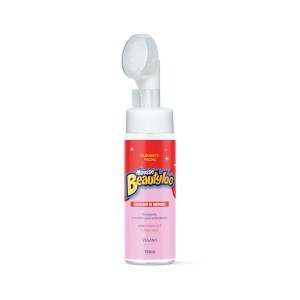Sabonete Facial Mousse Beautyloo Morango 150 ml