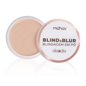 Blind e Blur Blindagem em Pó Solto Rosado Dia a Dia Mahav